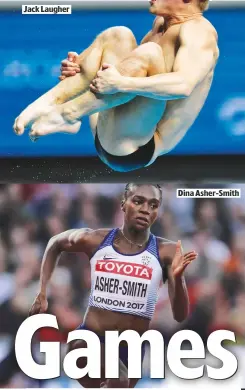  ??  ?? JACK LAUGHERDIN­A ASHER-SMITH