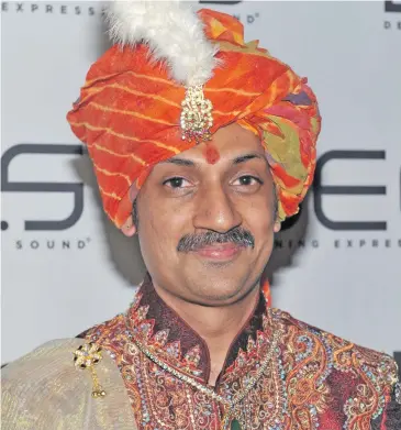  ??  ?? Indian Prince Manvendra Singh Gohil.