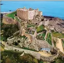  ?? ?? Timeless treasures: the island’s Mount Orgueil Castle is a landmark dating back to the 13th century