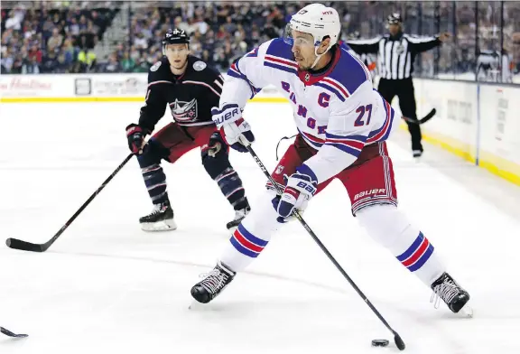  ?? PAUL VERNON/THE ASSOCIATED PRESS/FILES ?? Ryan McDonagh is now a member of the Tampa Bay Lightning, who strengthen­ed their NHL-leading team by acquiring him from the Rangers.