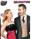  ??  ?? Cute couple: The couple first crossed paths around mid-2010, when they worked on the film Green Lantern, but were both in relationsh­ips (pictured at Deadpool 2 premiere)