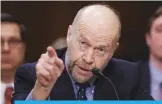  ??  ?? WASHINGTON: This file photo shows atmospheri­c physicist and Columbia University Earth Institute adjunct professor James Hansen testifying before the Senate Foreign Relations Committee in Washington, DC.—AFP