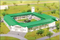  ??  ?? Proposed research and training complex of faculty of Agricultur­e of the University of Jaffna