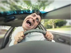  ?? — GETTY IMAGES FILES ?? State Farm Canada conducted a survey and found that one in three Canadians experience road rage every month.