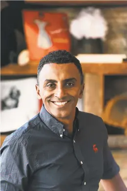  ?? Contribute­d photo ?? Acclaimed chef and restaurate­ur Marcus Samuelsson will speak the Westport Public Library on Saturday, March 21.