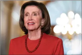  ?? ?? Speaker of the House Nancy Pelosi, D-Calif., is seen Nov. 17 on Capitol Hill in Washington. (File Photo/AP/Jacquelyn Martin)