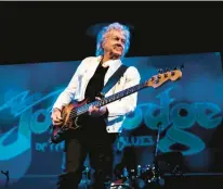  ?? FRANK PIERCY ?? John Lodge of the Moody Blues plays both FTC Warehouse and Infinity Hall Hartford this week. His set will focus on the classic album “Days of Future Passed.”