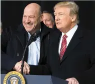  ??  ?? Gary Cohn, conseiller économique du président Donald Trump, a démissionn­é hier, fortement en désaccord avec les taxes annoncées sur l’acier et l’aluminium.