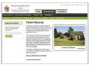  ??  ?? The website of Midland Ancestors’ Worcester Branch has informatio­n for anyone with local kin