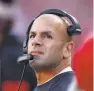  ?? Lachlan Cunningham / Getty 2020 ?? Robert Saleh took the 49ers’ defense from 32nd to second in three years.