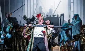  ?? Photograph: Tristram Kenton/The Guardian ?? Johannes Martin Kranzle and Allan Clayton in Die Meistersin­ger Von Nurnberg by Richard Wagner at the Royal Opera House in 2017