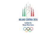  ??  ?? Dibattito in ReteIl logo di Milano-cortina 2026