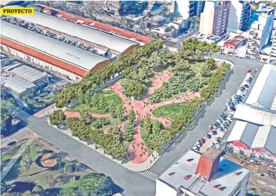  ?? Gcba ?? Render oficial del diseño que tendrá la Plaza Clemente