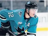  ?? TONY AVELAR/AP ?? Sharks center Patrick Marleau has played in 1,765 career games and is poised to tie Gordie Howe’s NHL record of 1,767 on Saturday.