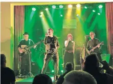  ?? FOTO: PICHT ?? Zuletzt spielte die Band „Mercy Street“in der Kulturkirc­he.