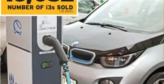  ??  ?? One key factor holding back electric cars in the Middle East is a lack of charging infrastruc­ture.