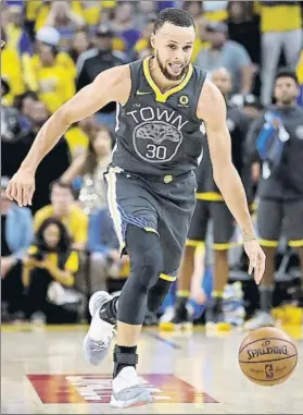  ?? FOTO: GETTY IMAGES ?? Stephen Curry, el motor de Golden State Warriors