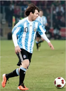  ??  ?? Lionel Messi.