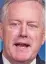  ??  ?? White House chief of staff Mark Meadows
defended the president’s tweet: ‘There was a question mark.’