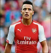  ??  ?? Alexis Sanchez