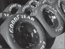  ?? JOE ROBBINS, NASCAR ?? NASCAR’s decades-long affiliatio­n with Goodyear tires has been renewed.