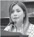  ?? FOTO: CORTESÍA ?? > Flora Isela Miranda Leal, diputada por Morena.