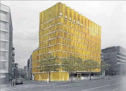  ?? EASYHOTEL ?? Recreación del futuro hotel que se construirá en la Granvia de l’Hospitalet