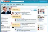  ??  ?? Une vue d’un écran de Chatter, l’outil collaborat­if de Salesforce.com.