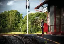  ?? (FABRICE GAÉTAN) ?? La petite gare de Fatale-Station, un premier air de Far West.