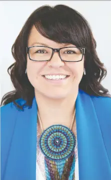  ??  ?? Fort Nelson First Nation Chief Sharleen Gale wouldn’t put people at risk during the pandemic, so she pulled out of the Northern Lights Festival.