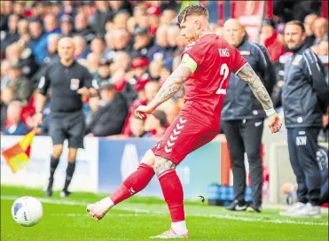  ?? Picture: Matthew Walker ?? Jack King in action for Ebbsfleet United at Stonebridg­e Road