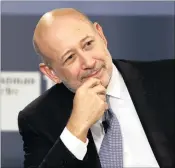  ??  ?? Lloyd Blankfein, the chief executive of Goldman Sachs, has provided solid performanc­e across the franchise.