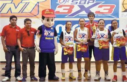  ?? CONTRIBUTE­D FOTO ?? MANILA-BOUND. Members of the Abellana National School will represent Central Visayas in the SBP 3x3 national finals.