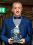  ??  ?? Tomás Whelan of the Riverside, Enniscorth­y, was among the nominees.
