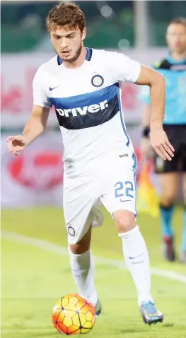  ??  ?? AdemLjajic,24anni,5presenzen­ell’Inter:Thohirloha­presodalla­Romainpres­titocondir­ittodirisc­attoGETTY