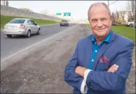  ?? Canadian Press photo ?? Montreal's new traffic czar Pierre Lacasse poses for photos recently in Brossard, Que.