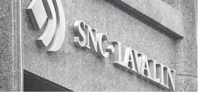  ?? PAUL CHIASSON / THE CANADIAN PRESS ?? The legal process with Snc-lavalin should proceed as with any other firm, Jason Clemens and Niels Veldhuis write.