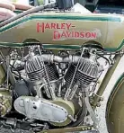  ??  ?? A Harley Davidson was available to Hawera customers in 1917.