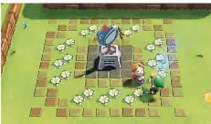  ??  ?? Und noch ein Recycling-Produkt aus Japan: Nintendo belebt für seine Konsole Switch den Game-Boy-Klassiker „Legend of Zelda – Link‘s Awakening“.