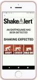  ?? UC BERKELEY SEISMOLOGI­CAL LABORATORY ?? The MyShake app sends an alert to cellphones that an earthquake has been detected nearby.