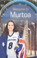  ??  ?? US BOUND: Murtoa College’s Cleo Baker will play in an Australian team in a volleyball tour of America.
