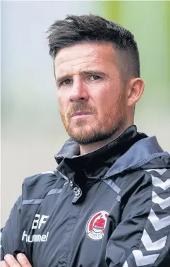  ??  ?? Prepared pre-season
Clyde boss Barry Ferguson’s side have finished their