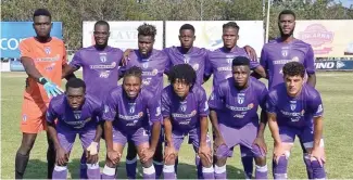  ?? FE ?? Integrante­s del selecciona­do Violette de Haití, que hoy se medirá a Austi FC de Texas.