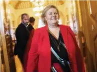  ?? FOTO: NTB SCANPIX ?? Statsminis­ter Erna Solberg vedgår at det har vaert en svikt i arbeidet med objektsikr­ing.