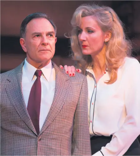  ??  ?? Brian Capron and Corinne Wicks.