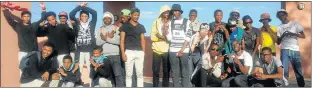  ??  ?? MICROPHONE BATTLE: Hip hop competitio­n winners in all categories at the Queenstown Community Arts Centre recently