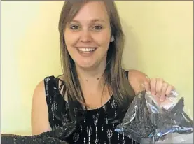  ?? Picture: STELLENBOS­CH UNIVERSITY ?? BILTONG EXPERT: Maxine Jones received her doctorate in food science from Stellenbos­ch University yesterday, making her the first person with a PhD based exclusivel­y on scientific research into making consistent­ly good quality, delicious biltong