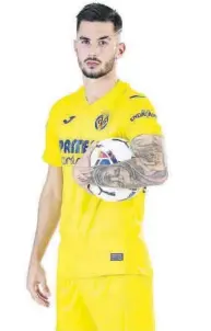  ??  ?? Álex Millán, máximo goleador del Villarreal B.