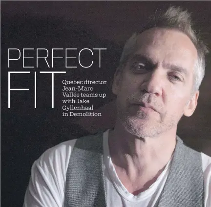  ?? CHRIS YOUNG/ THE CANADIAN PRESS ?? Jean-Marc Vallée has successful­ly transition­ed to Hollywood.