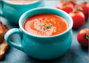  ?? GETTY IMAGES ?? Creamy tomato soup is a winter favorite, but while some canned versions are tasty, others lie at the other extreme.